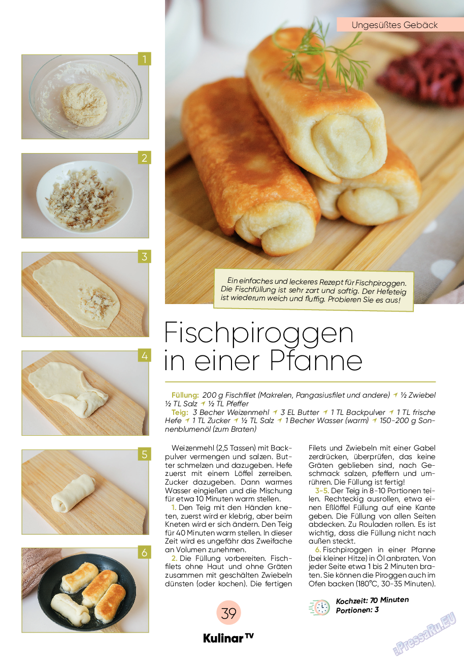Kulinar TV (журнал). 2022 год, номер 12, стр. 39