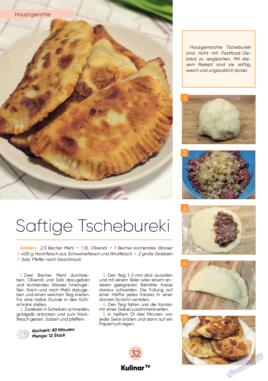 Kulinar TV, журнал. 2022 №2 стр.32