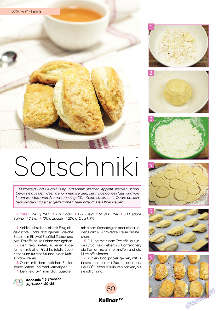 Kulinar TV (журнал). 2022 год, номер 2, стр. 50