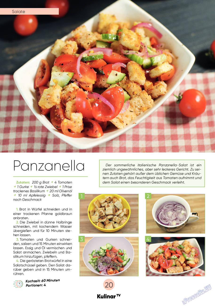 Kulinar TV (журнал). 2022 год, номер 5, стр. 20