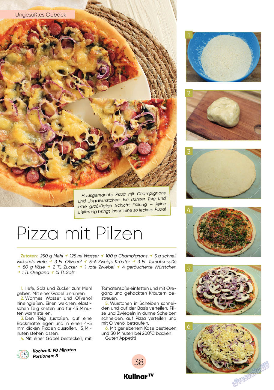 Kulinar TV (журнал). 2022 год, номер 9, стр. 38