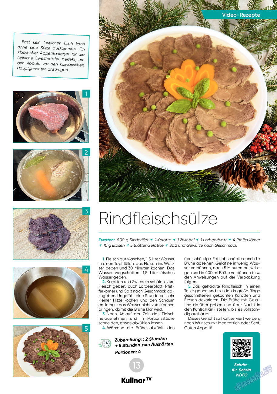Kulinar TV, журнал. 2023 №12 стр.13