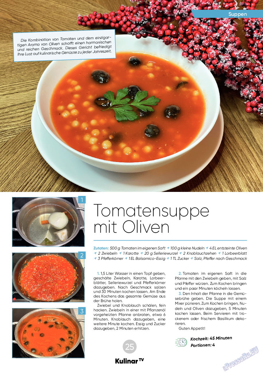 Kulinar TV, журнал. 2023 №12 стр.25