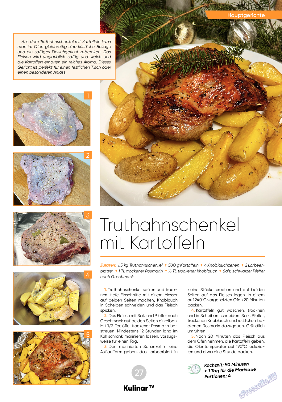Kulinar TV, журнал. 2023 №12 стр.27
