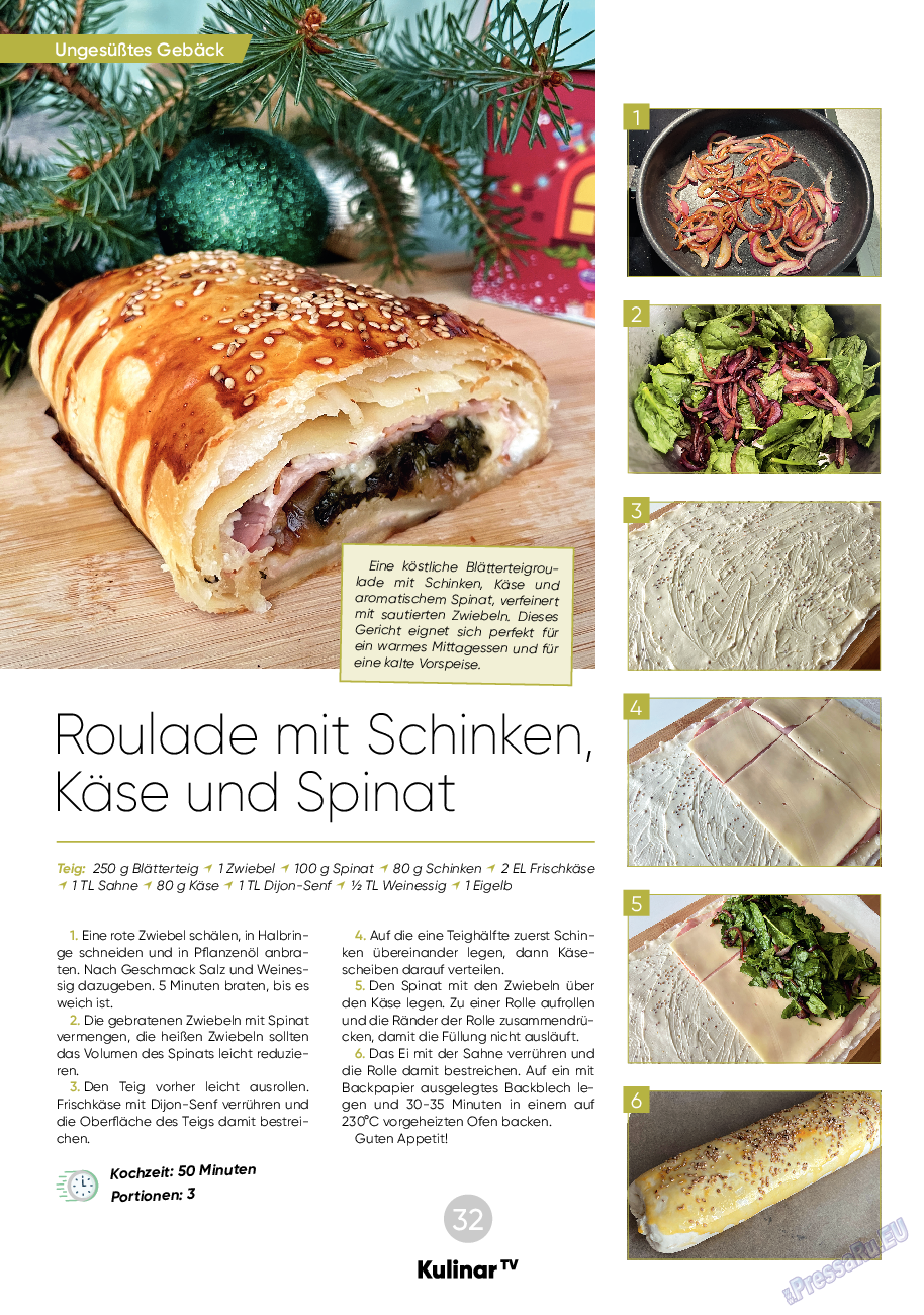Kulinar TV, журнал. 2023 №12 стр.32