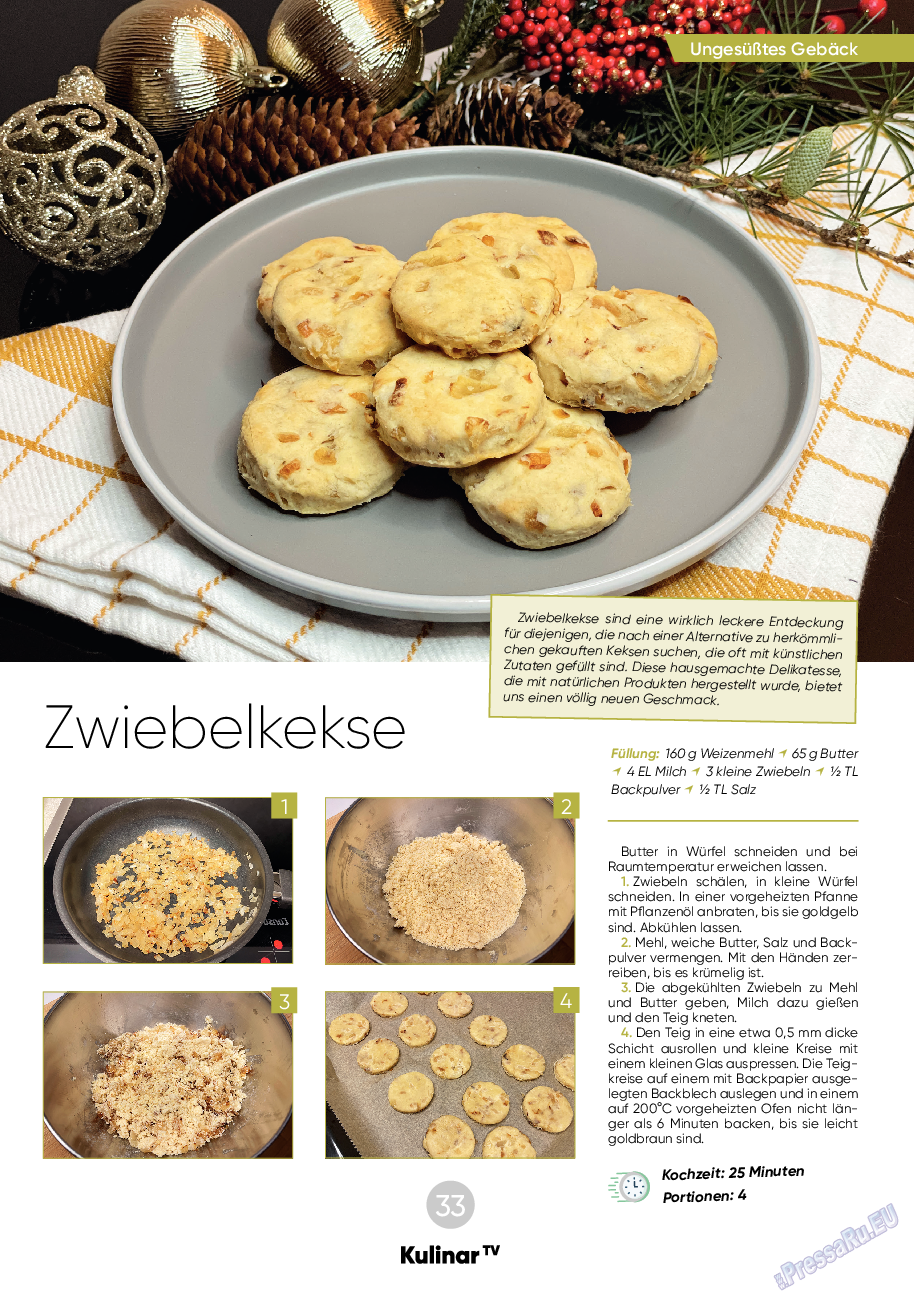 Kulinar TV, журнал. 2023 №12 стр.33