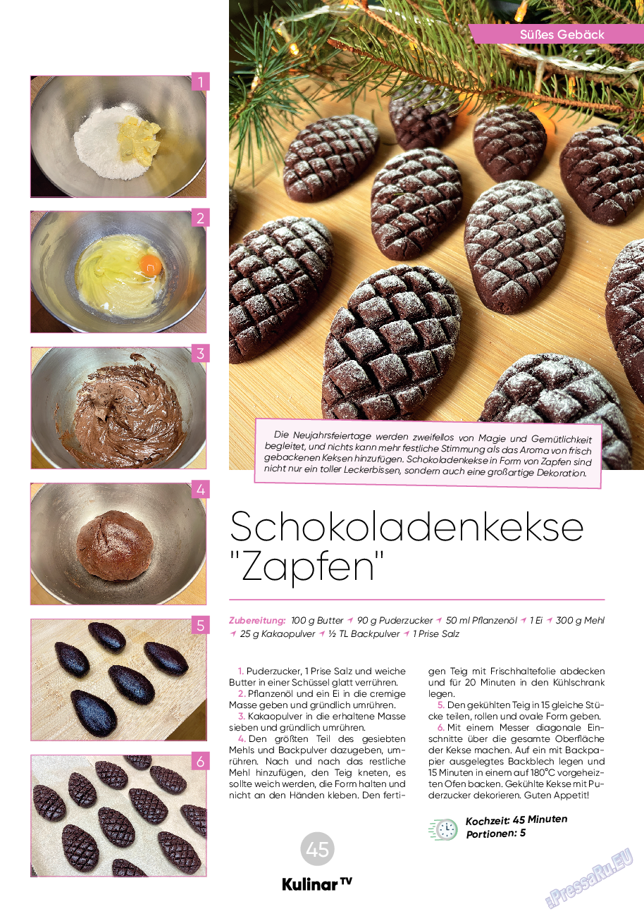 Kulinar TV, журнал. 2023 №12 стр.45