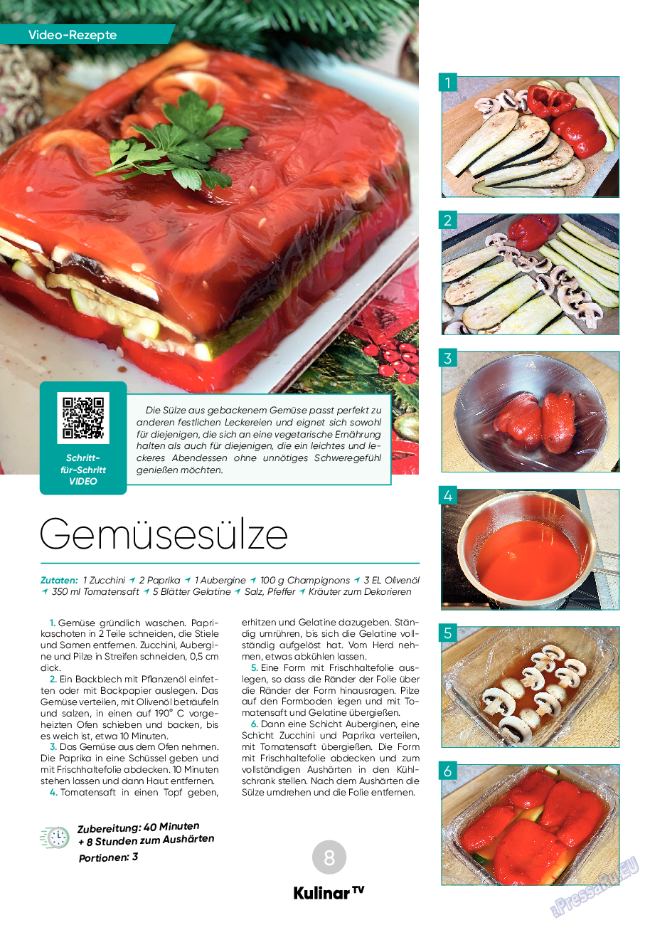 Kulinar TV, журнал. 2023 №12 стр.8