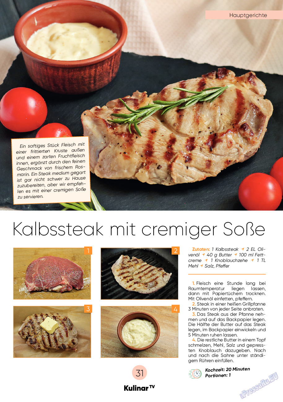 Kulinar TV, журнал. 2023 №2 стр.31