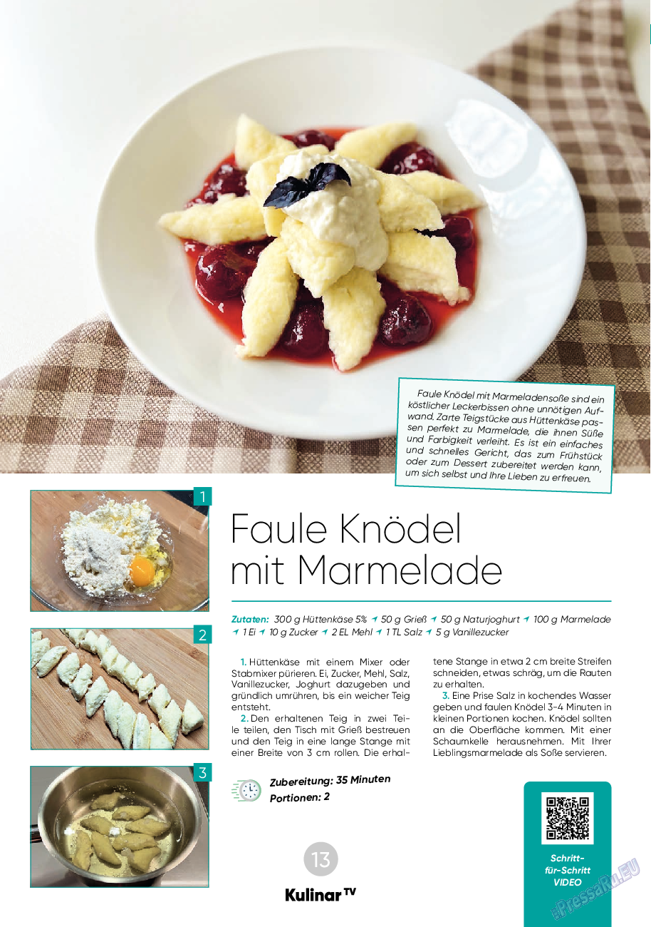 Kulinar TV, журнал. 2023 №9 стр.13