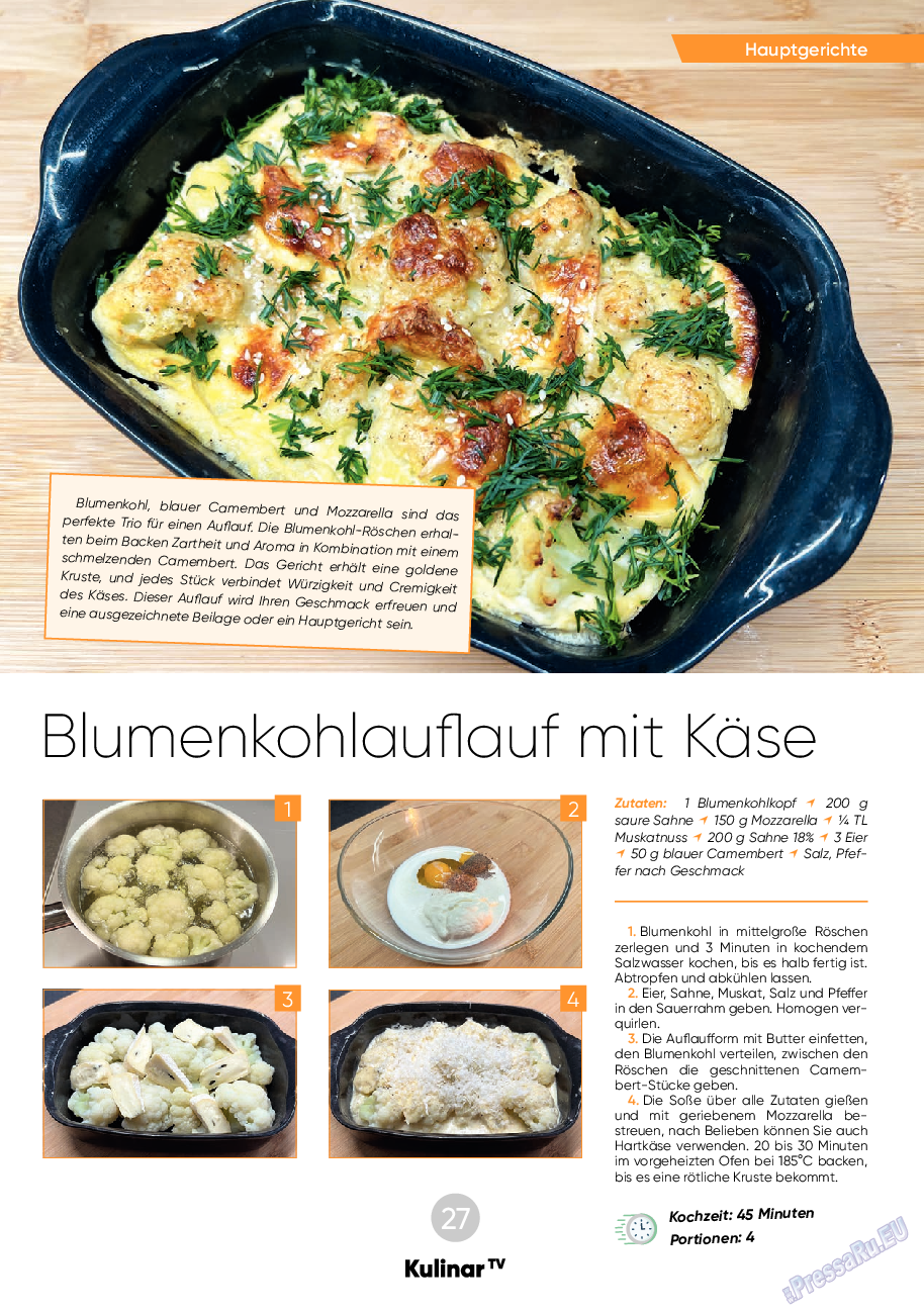 Kulinar TV, журнал. 2023 №9 стр.27
