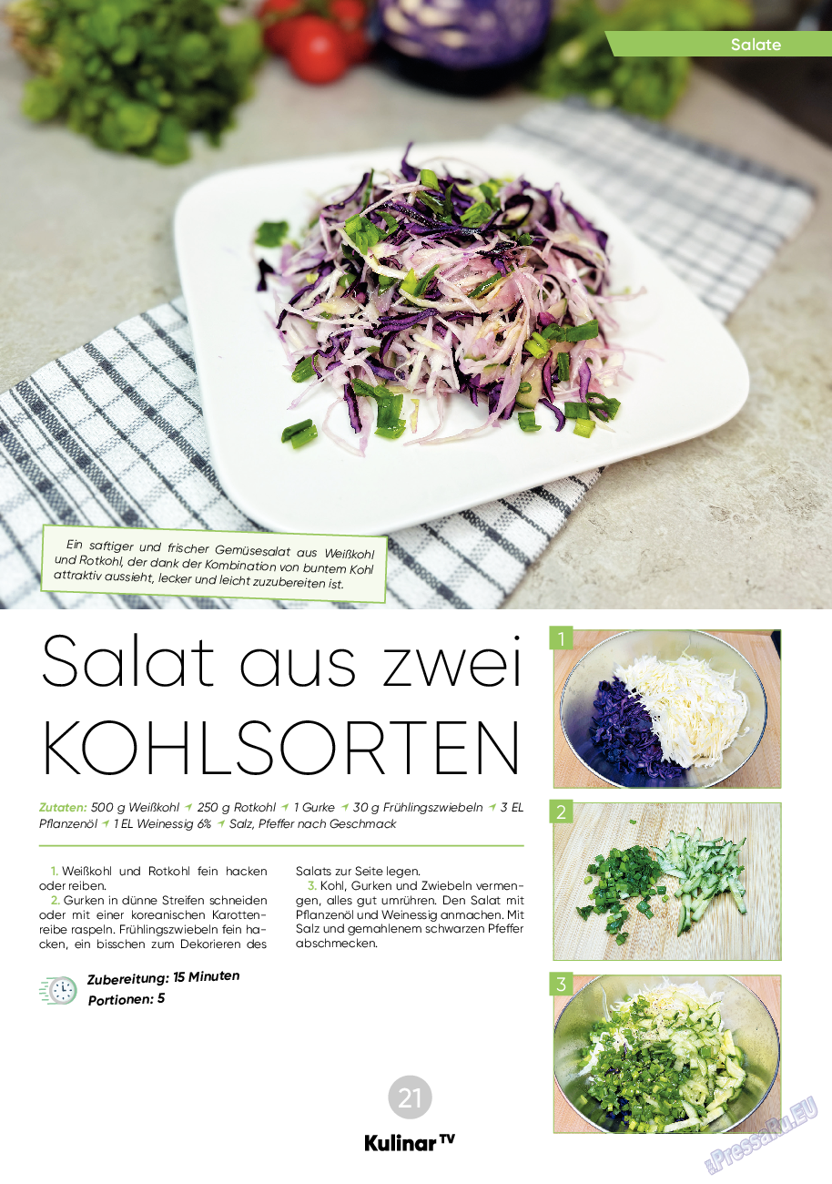 Kulinar TV, журнал. 2024 №3 стр.21