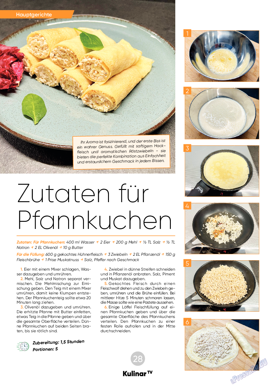 Kulinar TV, журнал. 2024 №3 стр.28