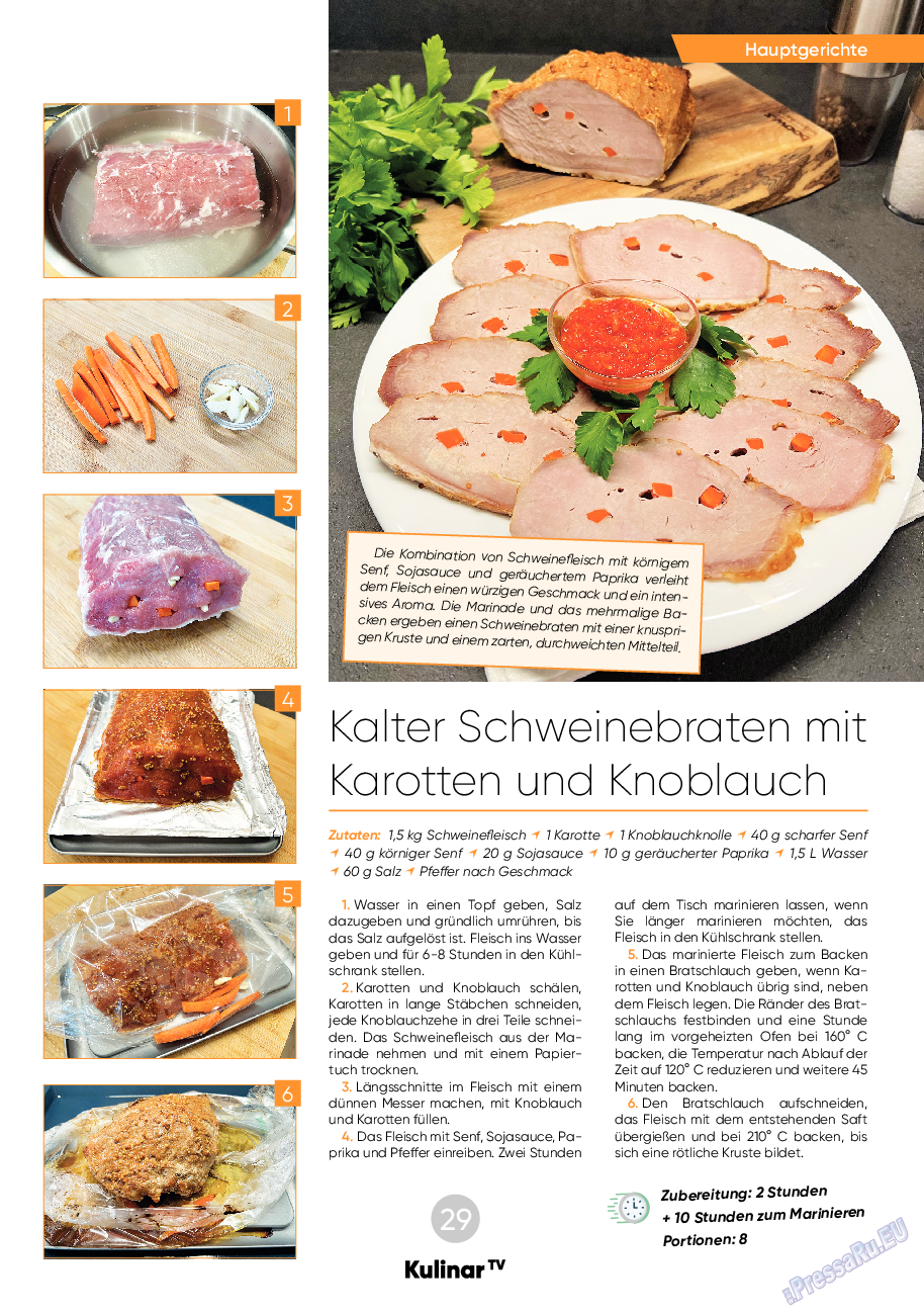 Kulinar TV, журнал. 2024 №3 стр.29