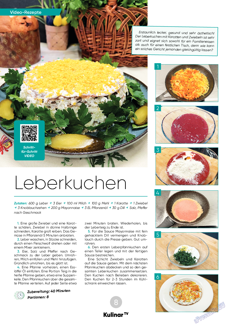 Kulinar TV, журнал. 2024 №3 стр.8