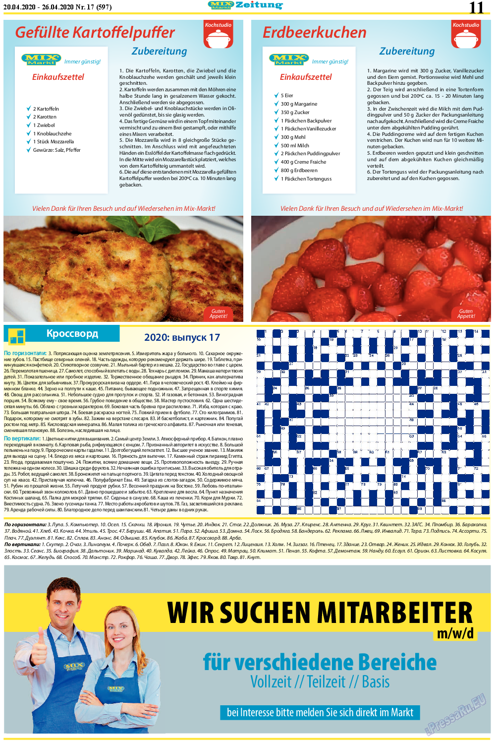 MIX-Markt Zeitung, газета. 2020 №17 стр.11