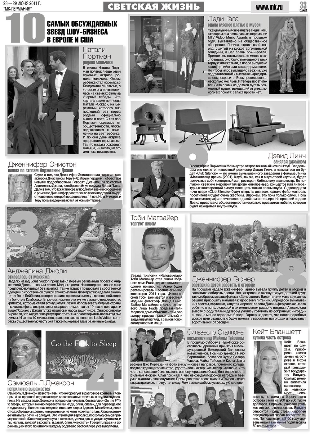 MK-Deutschland (Zeitung). 2011 Jahr, Ausgabe 25, Seite 33