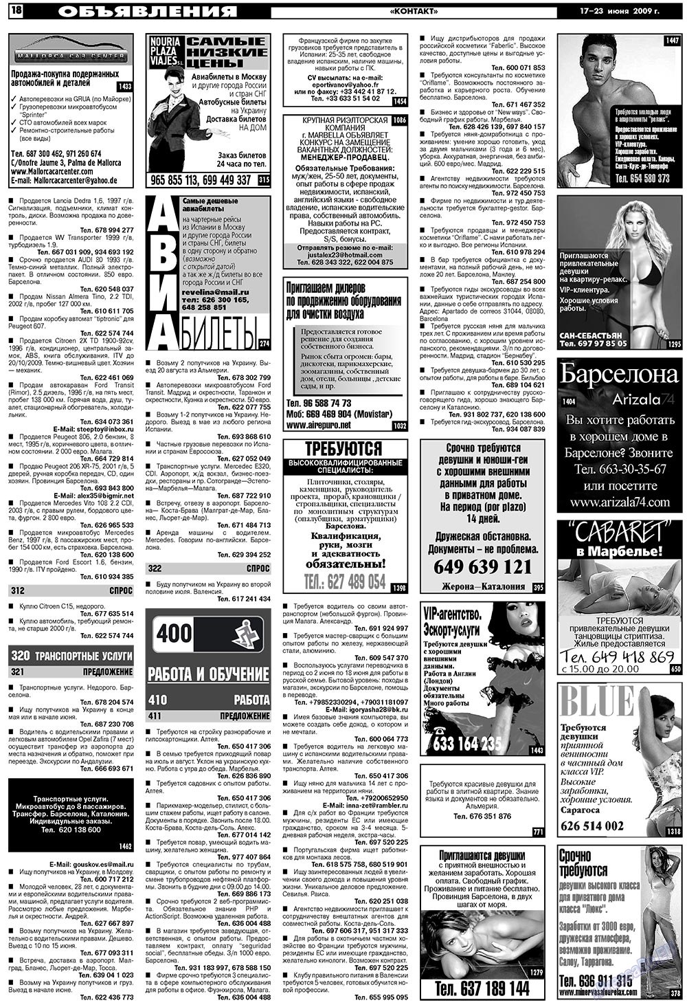 MK Spanien (Zeitung). 2009 Jahr, Ausgabe 25, Seite 18