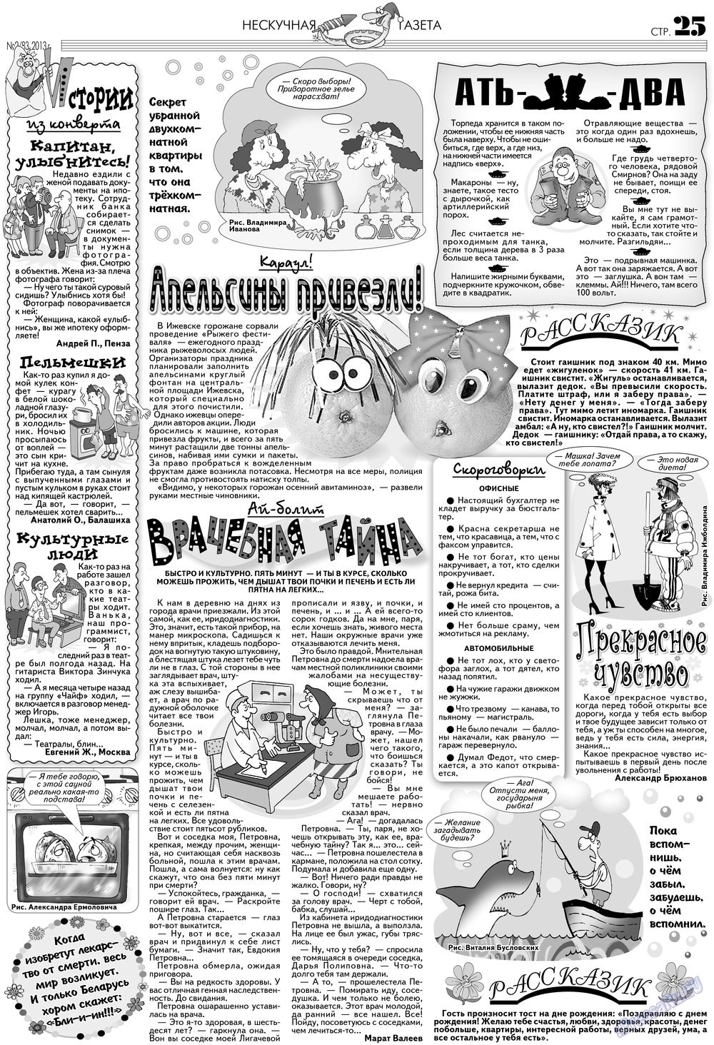 Нескучная газета, журнал. 2013 №2 стр.25