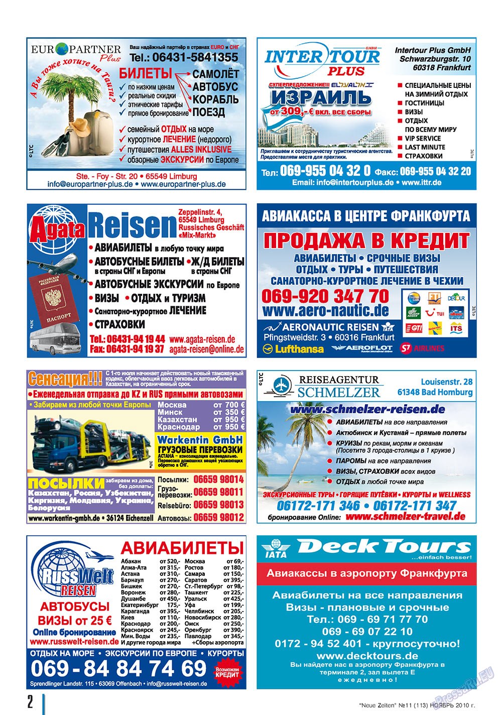 Neue Zeiten (Zeitschrift). 2010 Jahr, Ausgabe 11, Seite 2