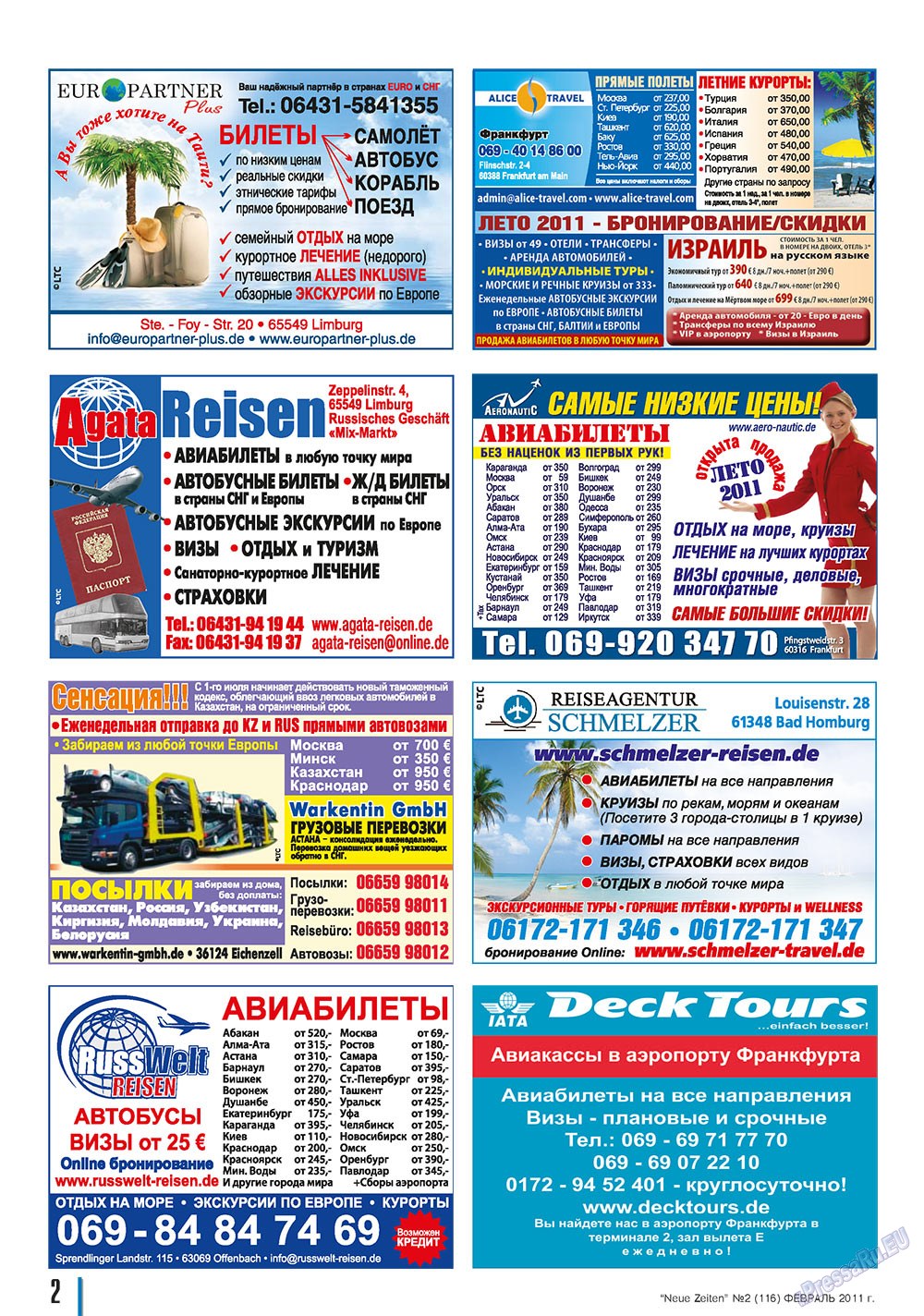 Neue Zeiten (журнал). 2011 год, номер 2, стр. 2