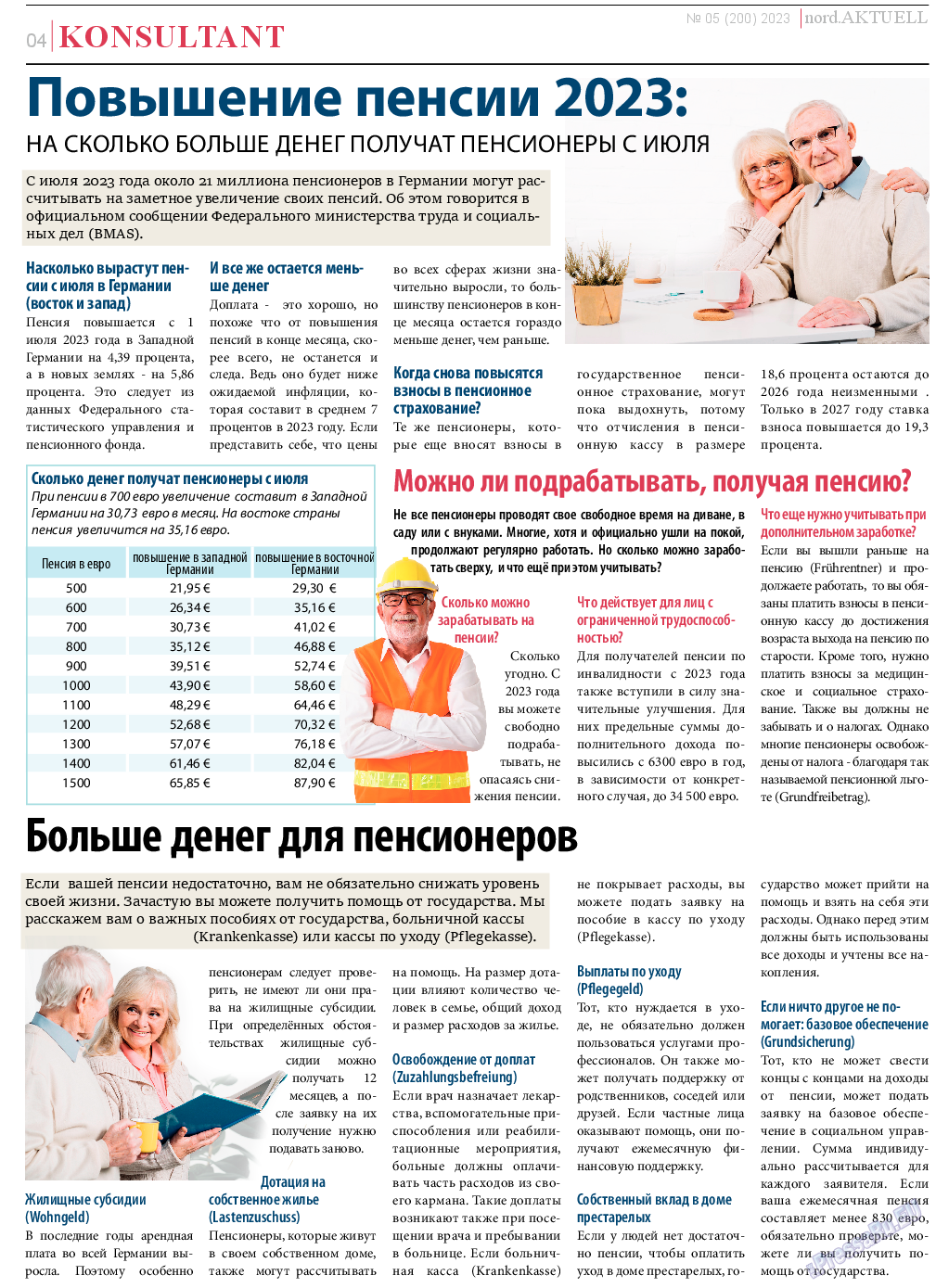 nord.Aktuell (газета). 2023 год, номер 200, стр. 4