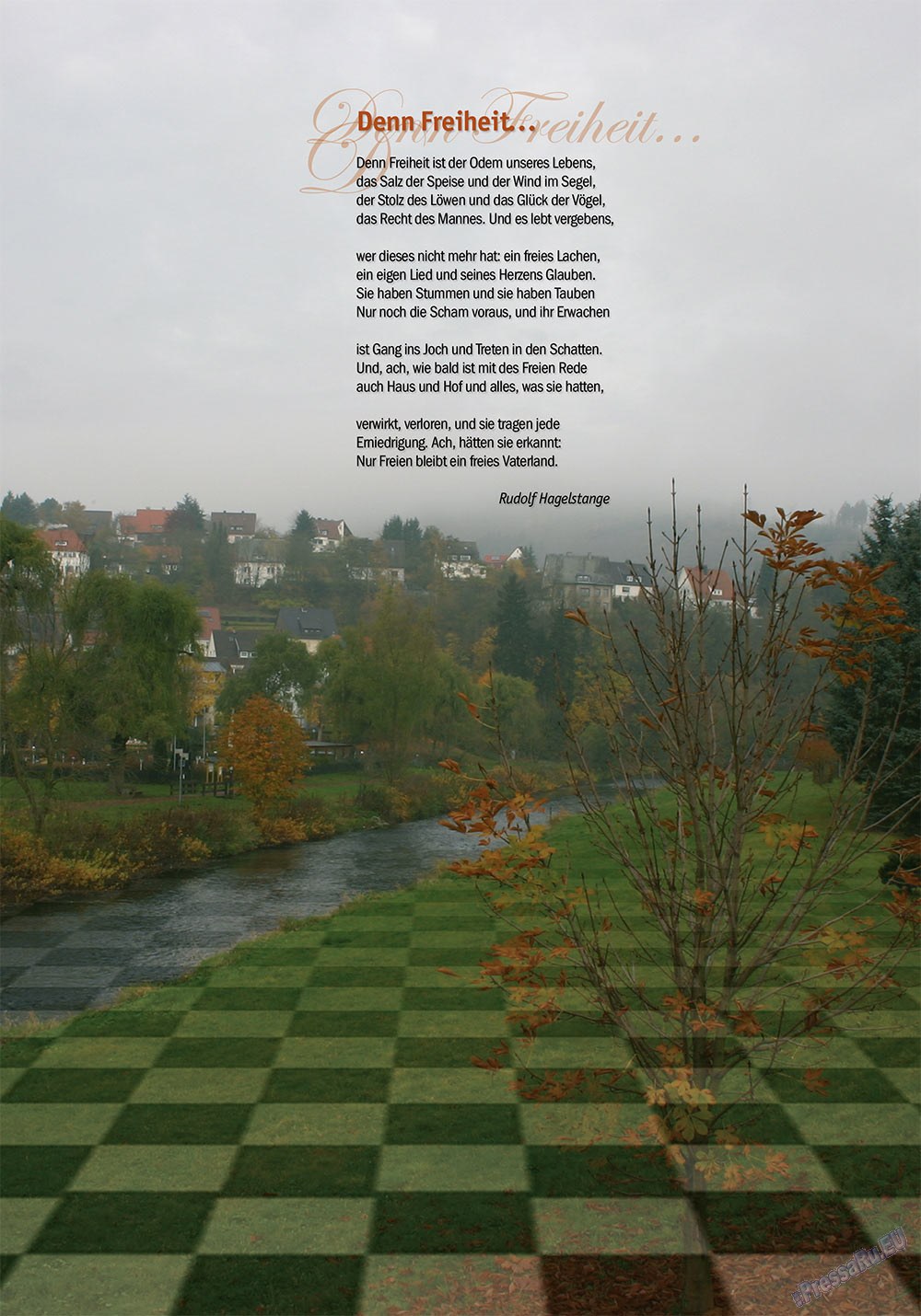 Ost-West Panorama (Zeitschrift). 2010 Jahr, Ausgabe 11, Seite 52