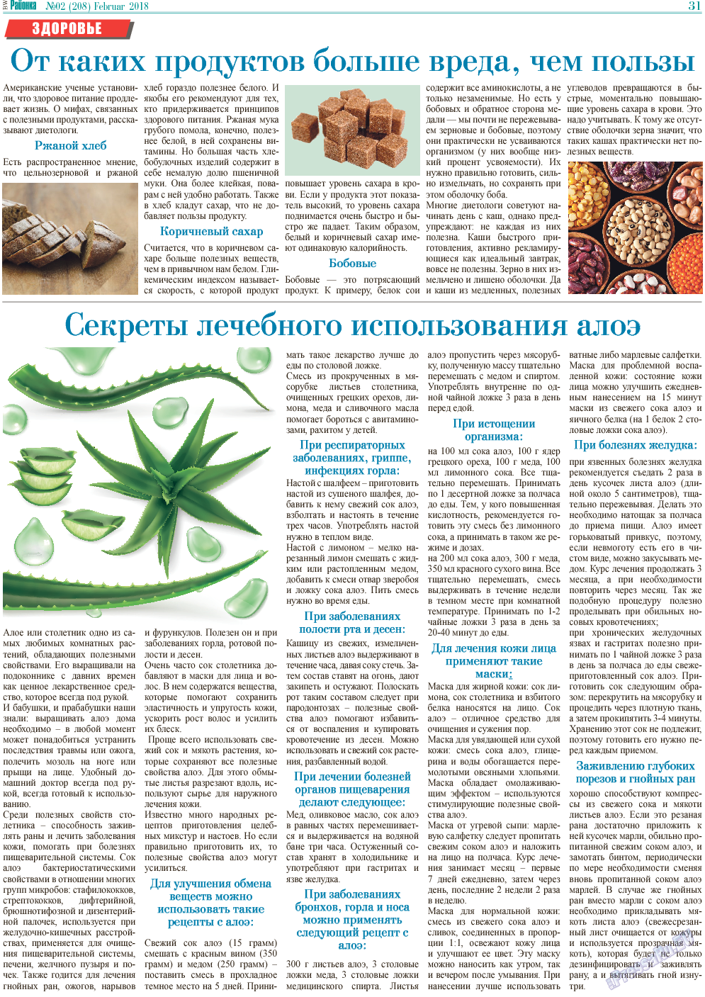 Районка-Süd-West, газета. 2018 №2 стр.31