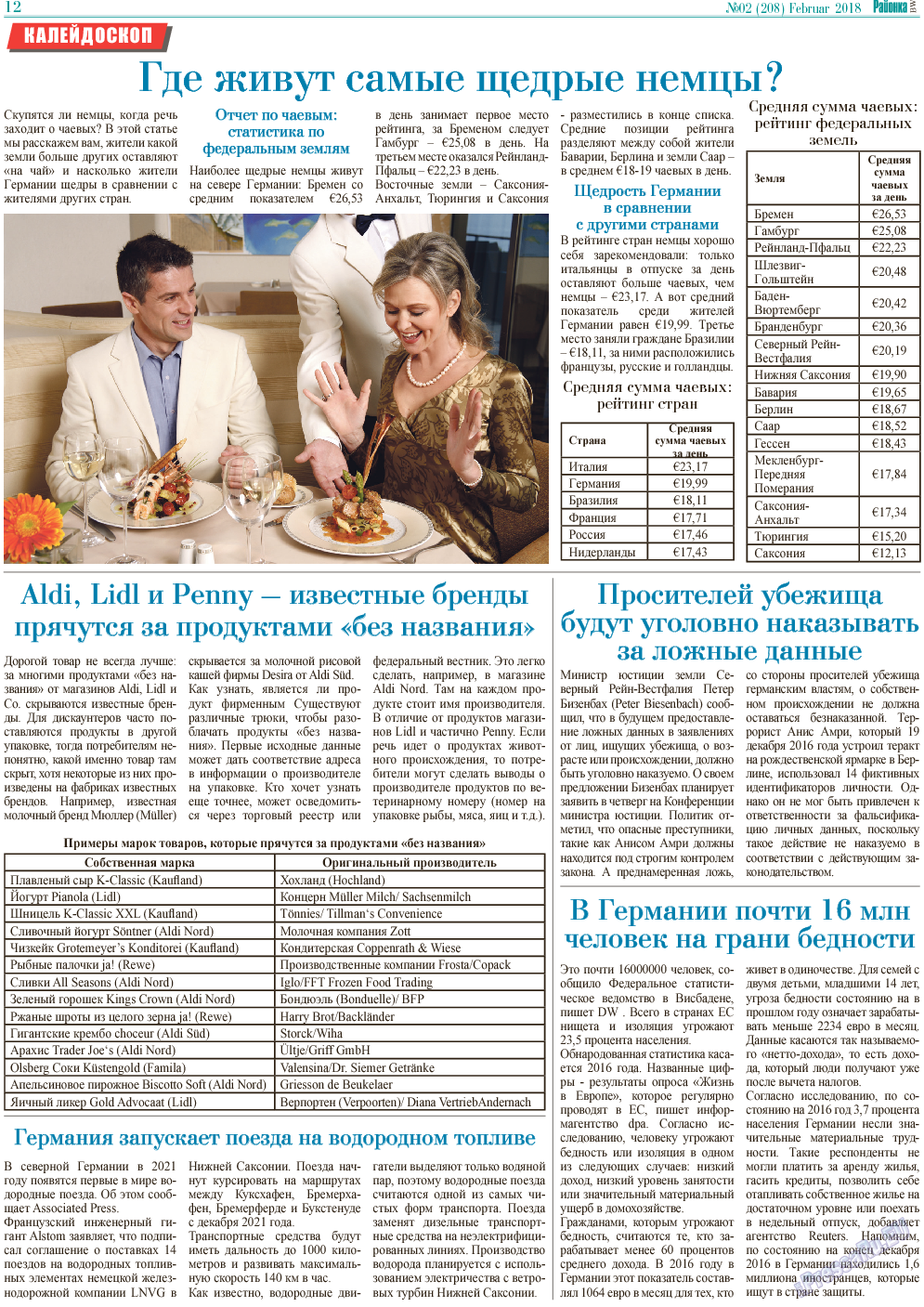 Районка-West, газета. 2018 №2 стр.12