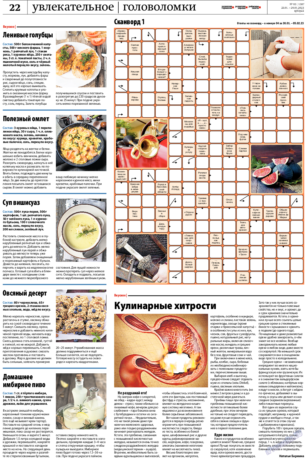 Рейнская газета, газета. 2023 №3 стр.19