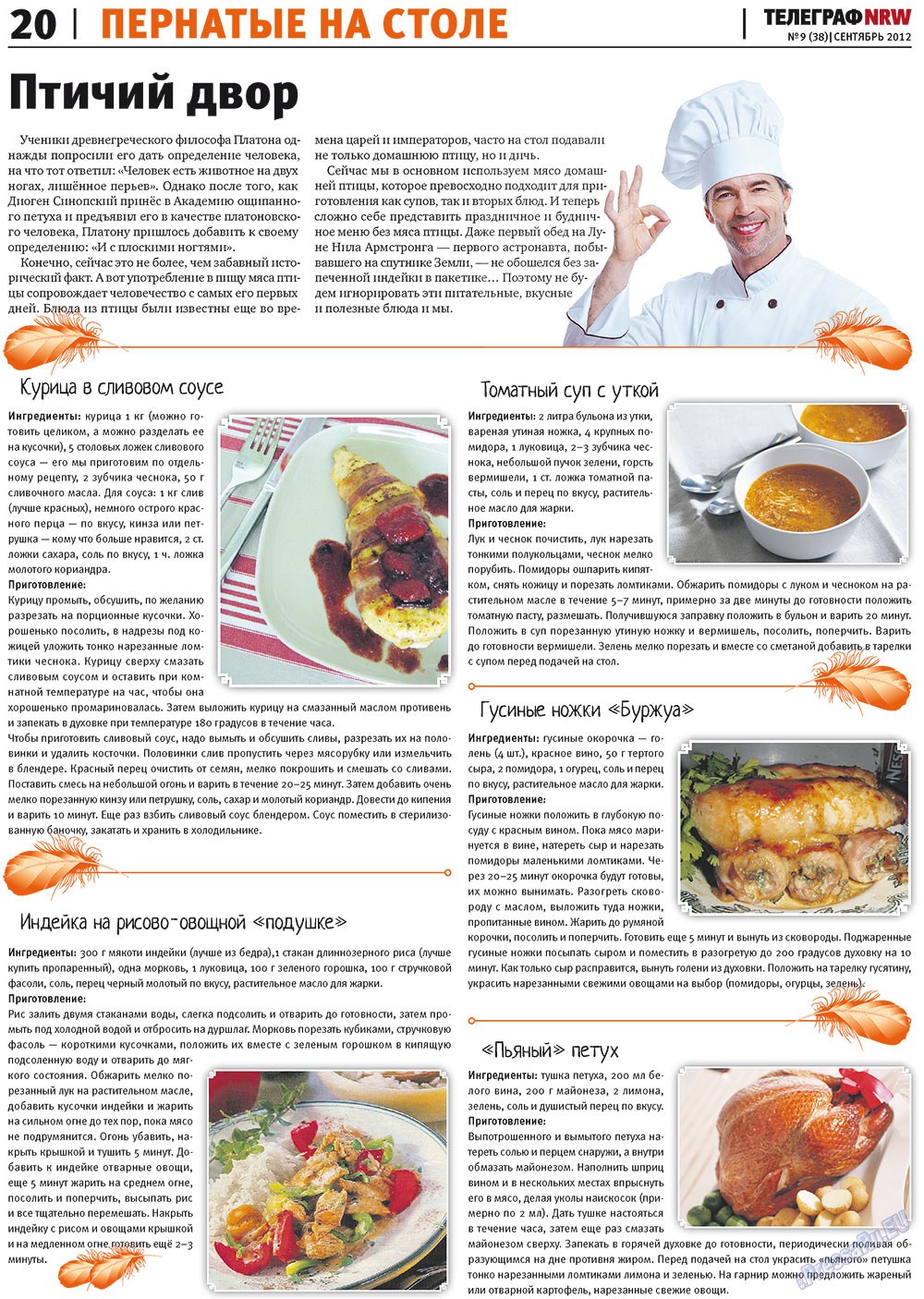 Telegraf NRW (Zeitung). 2012 Jahr, Ausgabe 9, Seite 20