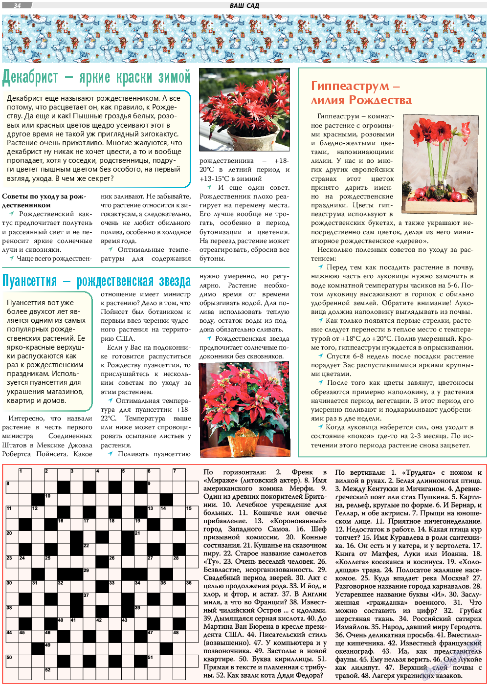 TVrus (газета). 2022 год, номер 51, стр. 34