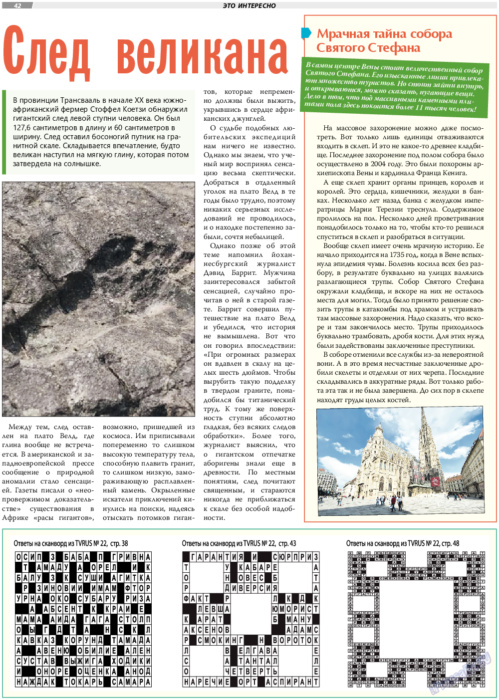 TVrus, газета. 2023 №23 стр.42