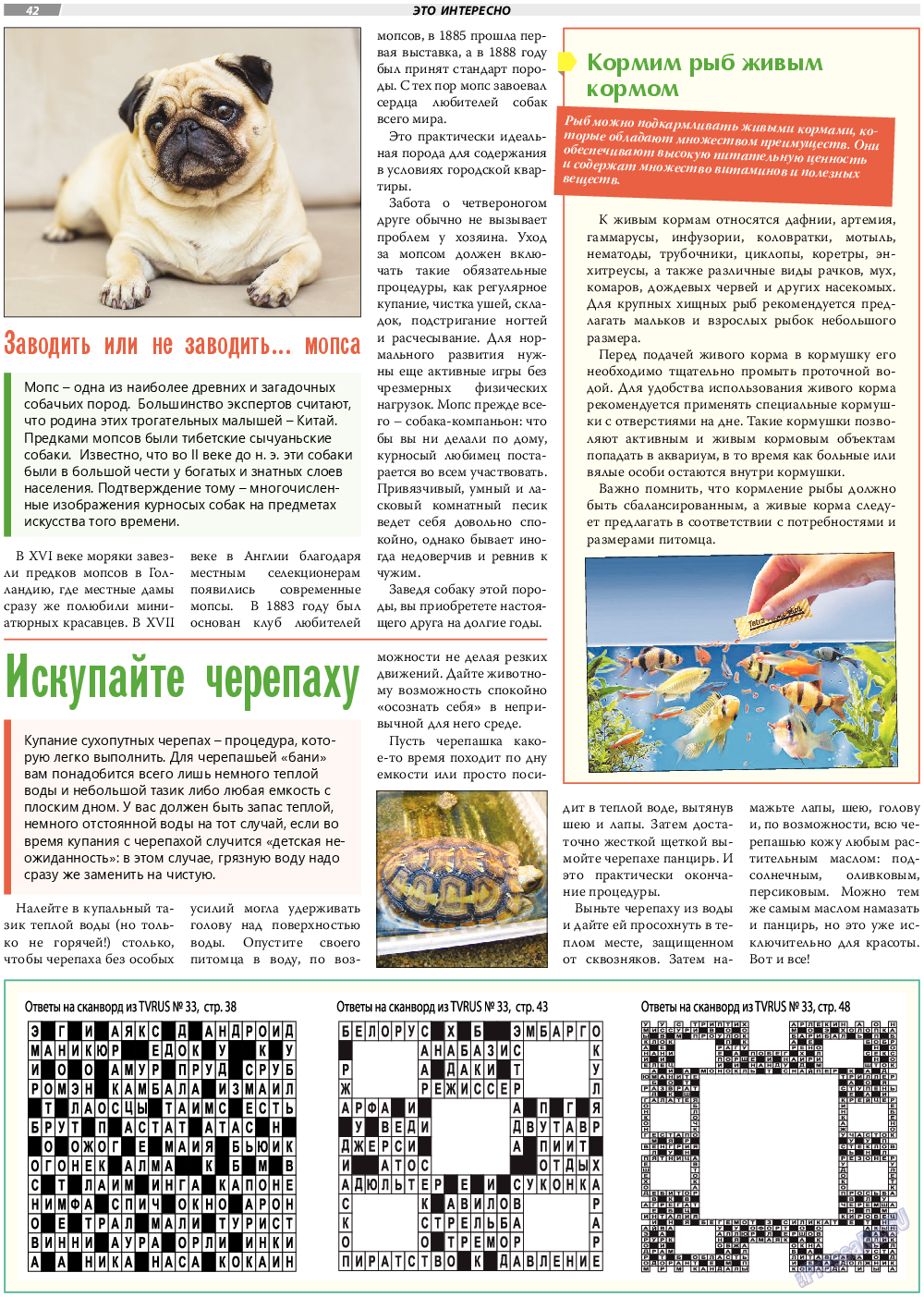 TVrus, газета. 2023 №34 стр.42