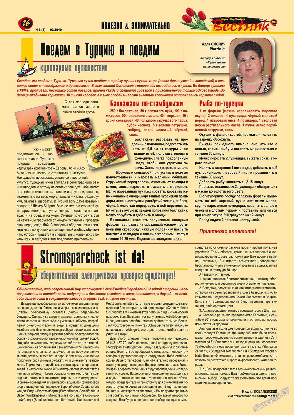 Вестник-info (журнал). 2010 год, номер 3, стр. 16
