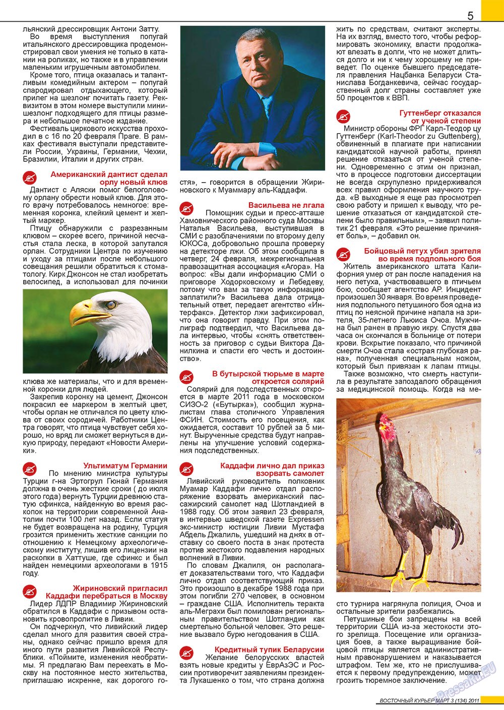 Ost-Kurier (Zeitschrift). 2011 Jahr, Ausgabe 3, Seite 5