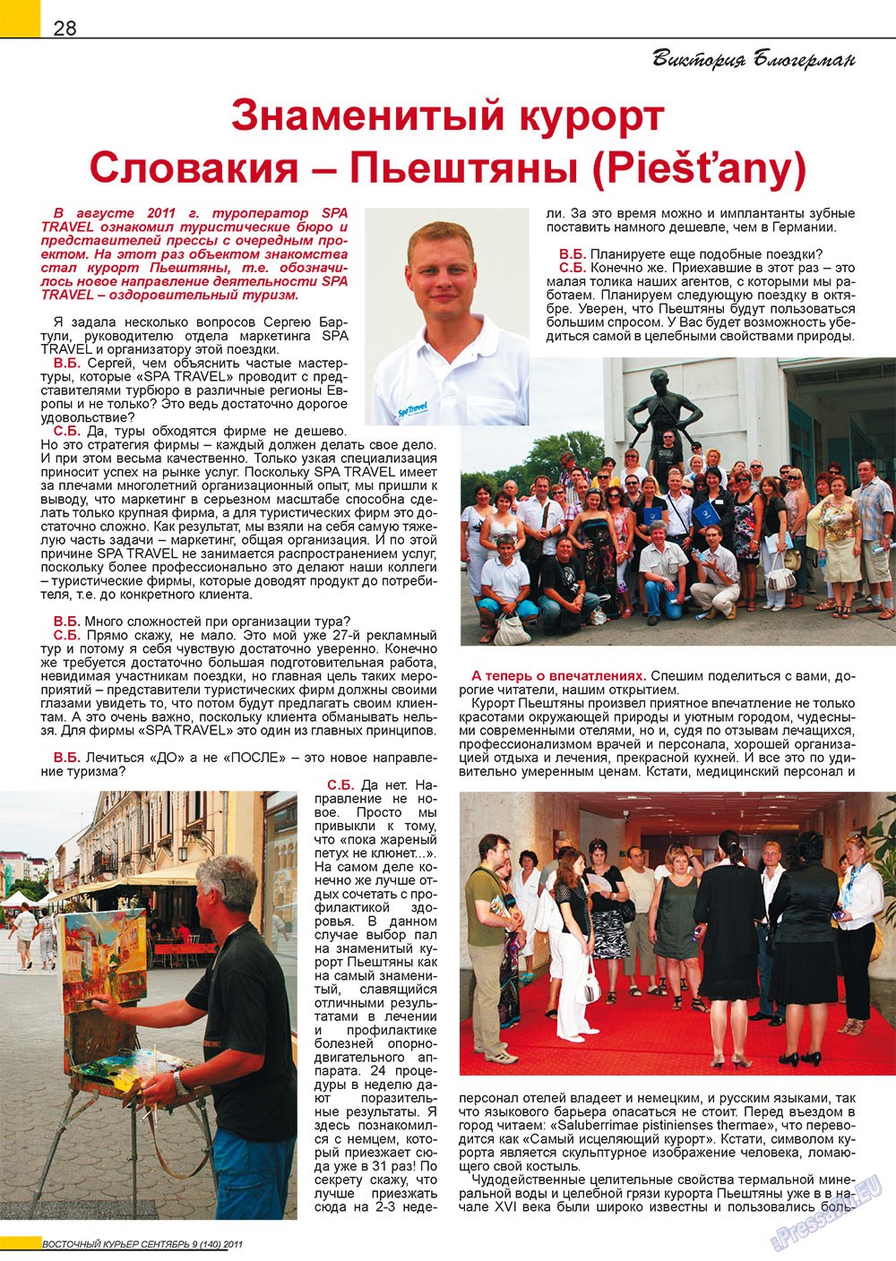Ost-Kurier (Zeitschrift). 2011 Jahr, Ausgabe 9, Seite 28