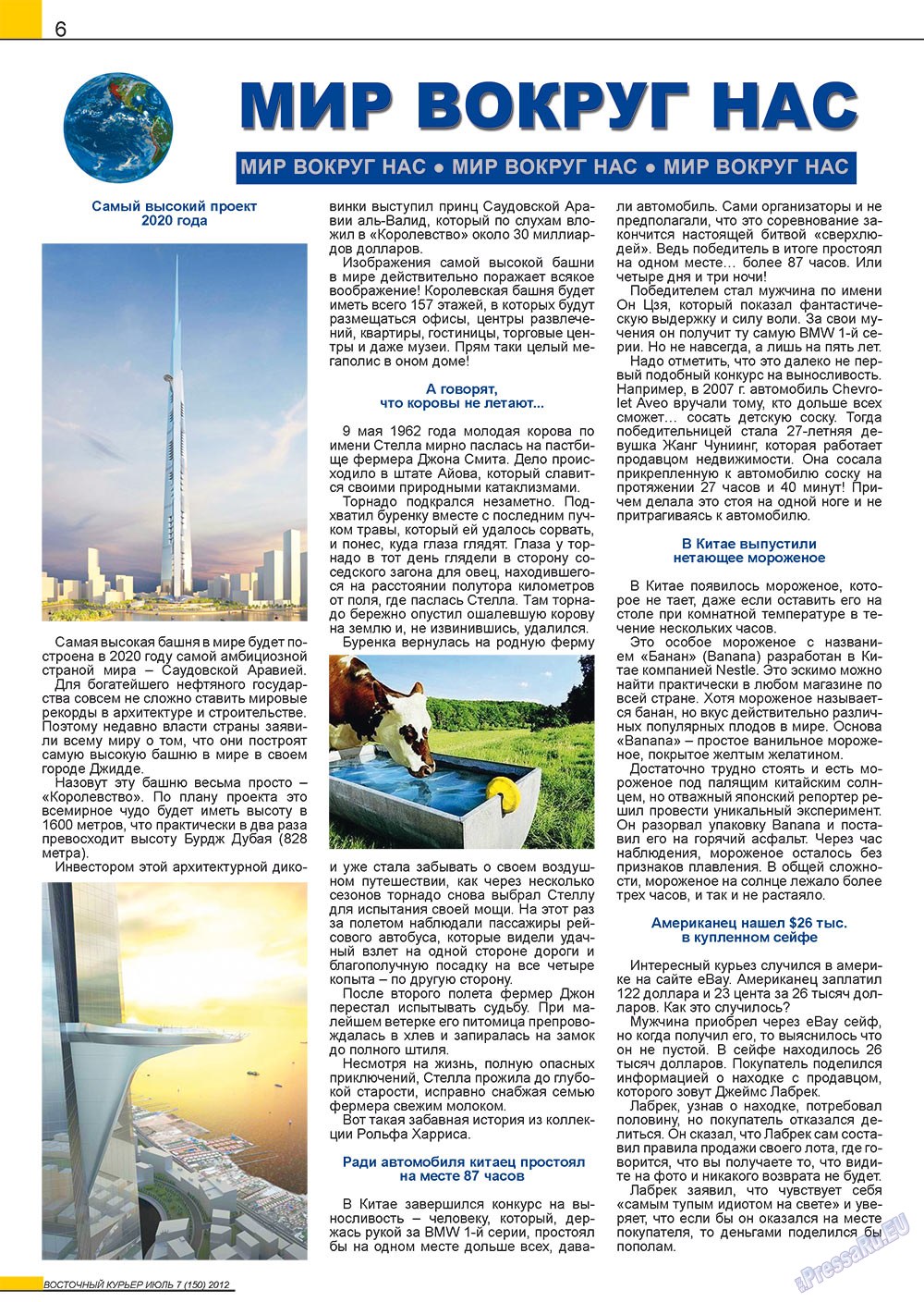 Ost-Kurier (Zeitschrift). 2012 Jahr, Ausgabe 7, Seite 6